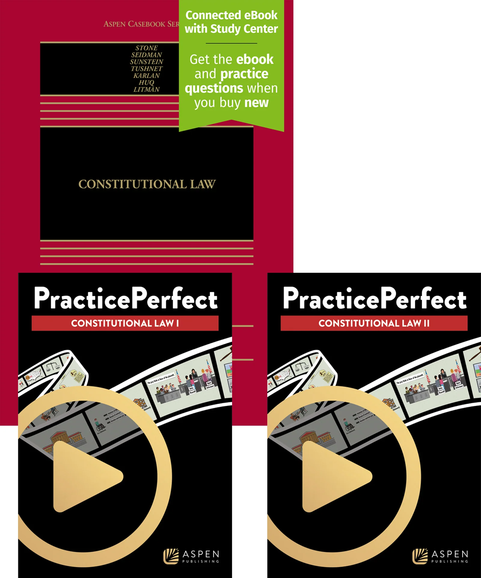 Bundle: Constitutional Law, Ninth Edition and PracticePerfect Constitutional Law I with PracticePerfect Constitutional Law II